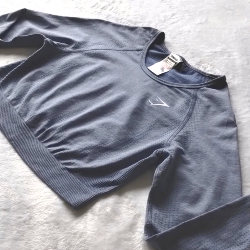 Vital Seamless 2.0 Long Sleeve Crop - Picture 4 of 9